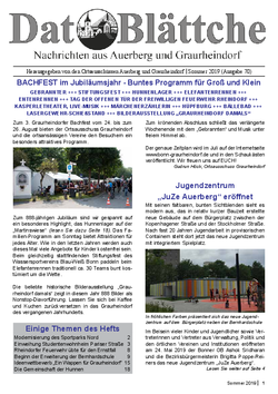 Ausgabe 70, Frühjahr 2019